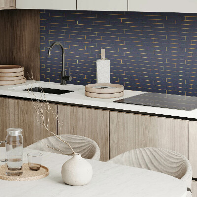 Carreaux vinyle Motif de brique brute de style industriel