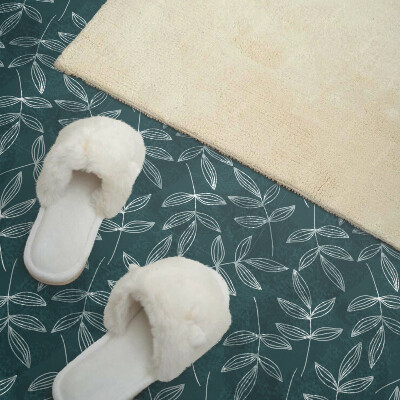 Carreaux vinyle Motif feuillu avec texture