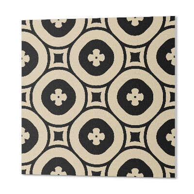 Carreaux de vinyle auto-adhésifs Motifs carrés dans un style géométrique