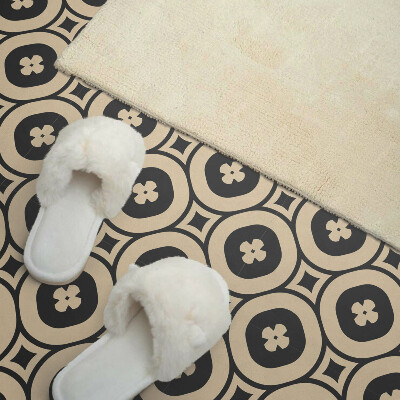 Carreaux de vinyle auto-adhésifs Motifs carrés dans un style géométrique