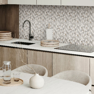 Carreaux pvc Formes dans une mosaïque pleine de couleurs