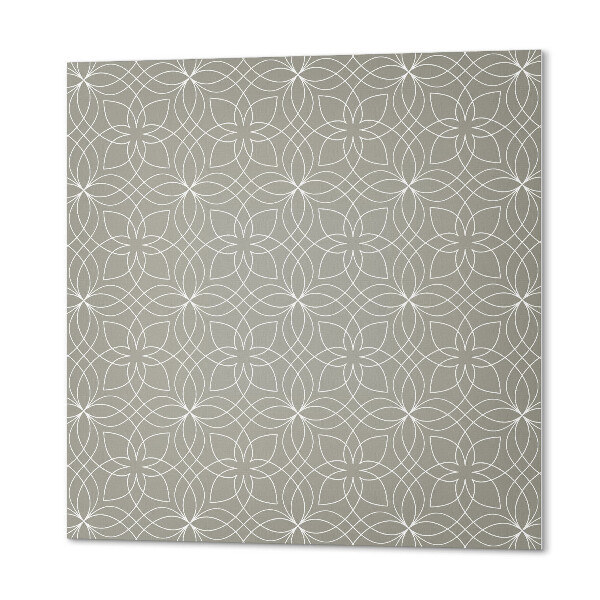 Carreaux vinyle Motifs géométriques d'inspiration florale