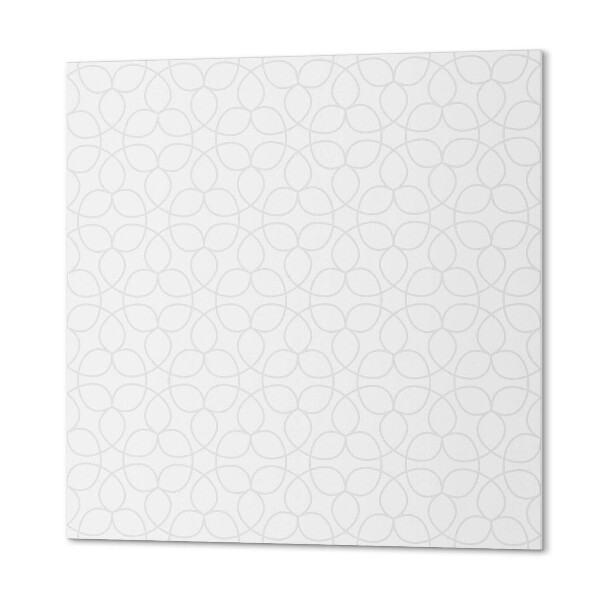 Carreaux de vinyle auto-adhésifs Des cercles sophistiqués aux couleurs sobres