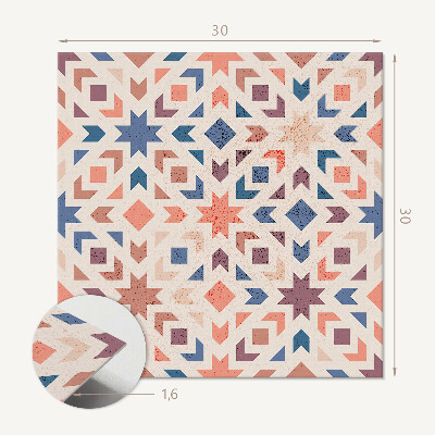 Carreaux vinyle Conformité des motifs géométriques