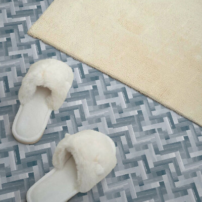 Carreaux pvc Motif à rayures en zigzag