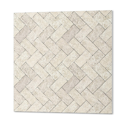 Carreaux pvc Motif à chevrons dans un style élégant