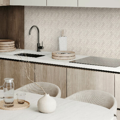 Carreaux pvc Motif à chevrons dans un style élégant