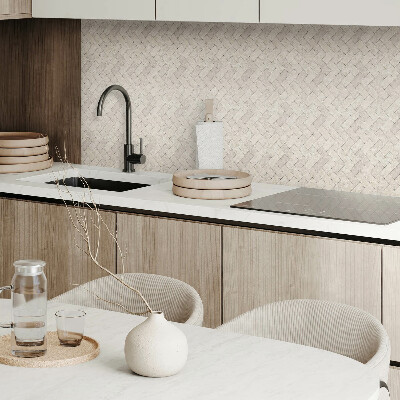 Carreaux pvc Motif à chevrons dans un style élégant