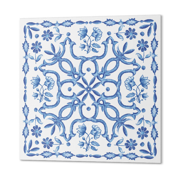 Carreaux de vinyle auto-adhésifs Motif artistique végétal