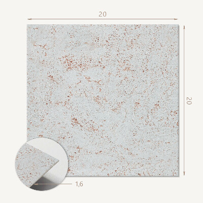 Carreaux pvc Un motif de pierre dans une version harmonieuse