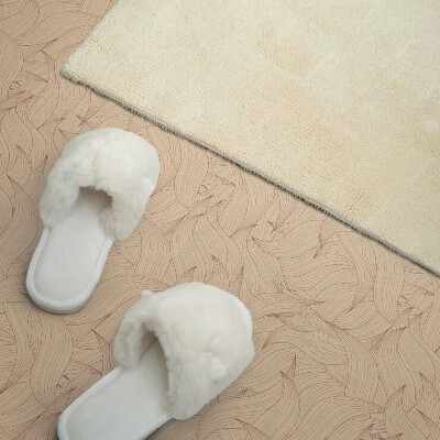 Carreaux vinyle Motif de lignes ondulées