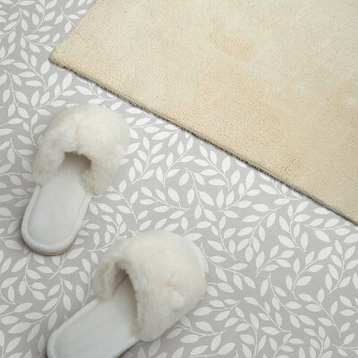 Carreaux de vinyle auto-adhésifs Motif de feuille florale