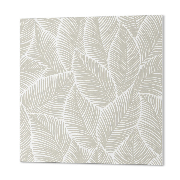 Carreaux pvc Un motif de feuille dans une combinaison harmonieuse