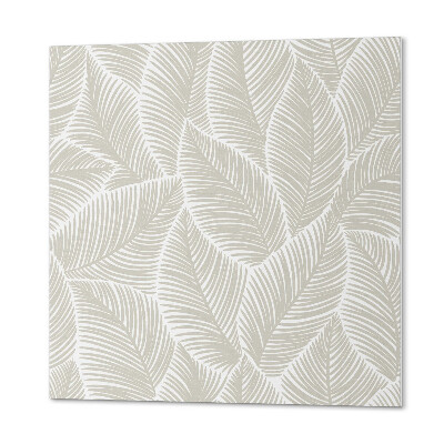 Carreaux pvc Un motif de feuille dans une combinaison harmonieuse