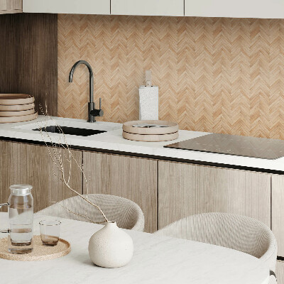 Carreaux vinyle Motif à chevrons dans l'agencement