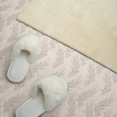 Carreaux vinyle Arrière-plan avec un motif de feuilles