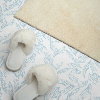 Carreaux pvc Motif de feuilles florales