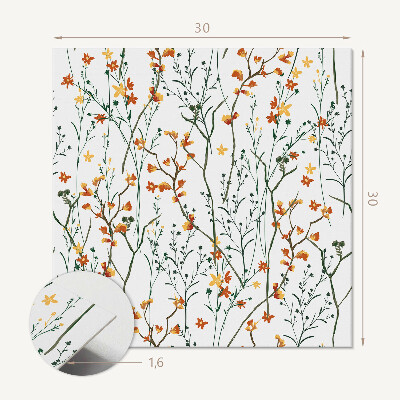 Carreaux pvc Motif floral