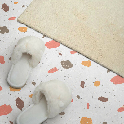 Carreaux vinyle Motif à pois de style abstrait