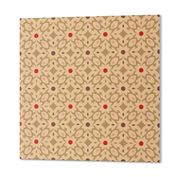 Carreaux vinyle Maille florale avec fleurs