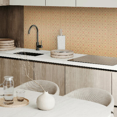 Carreaux vinyle Maille florale avec fleurs