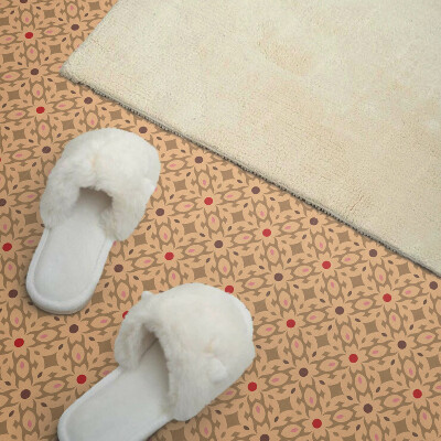 Carreaux vinyle Maille florale avec fleurs