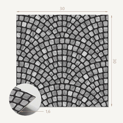 Carreaux vinyle Motif mosaïque