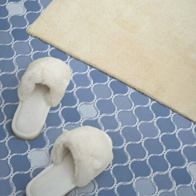 Carreaux pvc Formes d'arc de style mosaïque