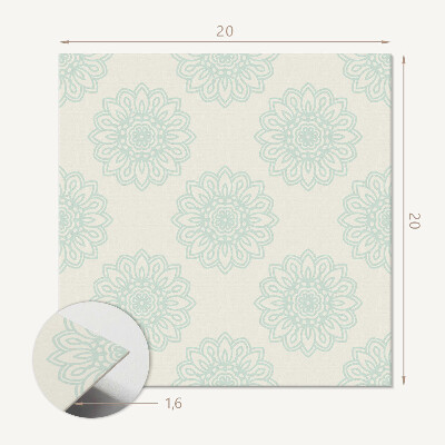 Carreaux vinyle Motif floral