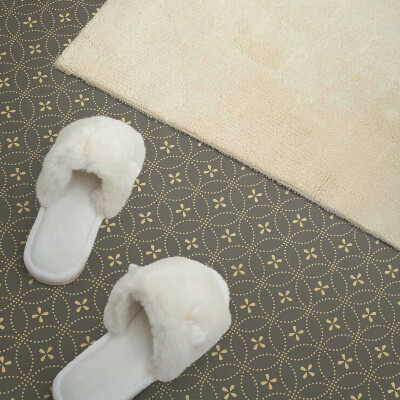 Carreaux pvc Des accents floraux délicats