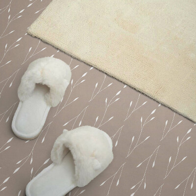 Carreaux vinyle Un motif végétal dans un style doux