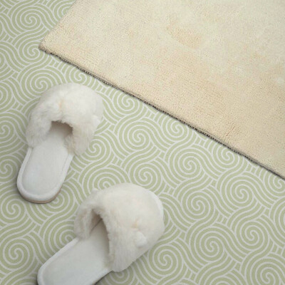 Carreaux vinyle Vagues dans un motif tourbillonnant