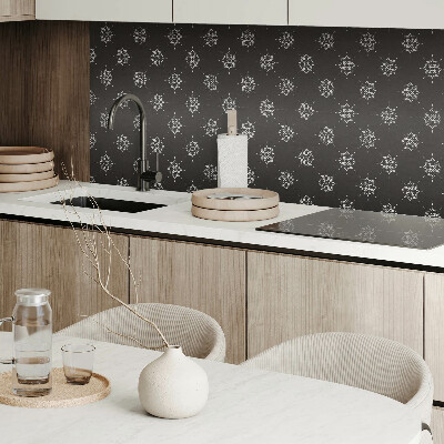 Carreaux de vinyle auto-adhésifs Conception florale