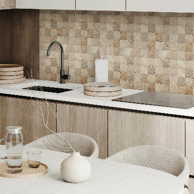 Carreaux vinyle Nuances de bois dans l'agencement