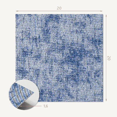 Carreaux vinyle Un motif faisant référence au tissu