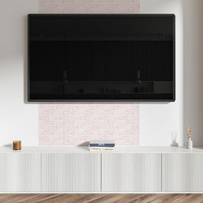 Carreaux de vinyle auto-adhésifs Des vagues élégantes dans un motif marbré