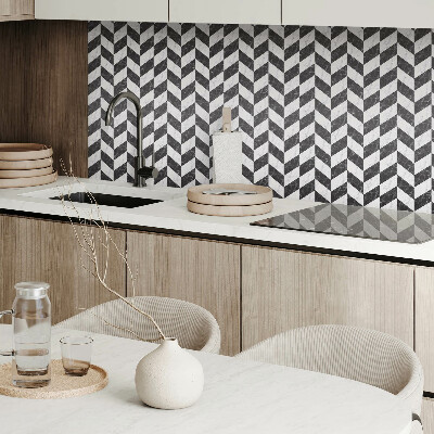 Carreaux pvc Motif à chevrons élégant