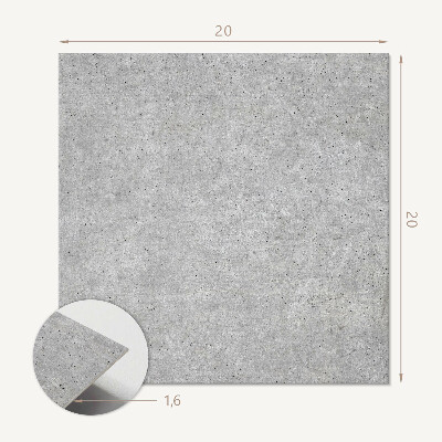 Carreaux vinyle Motif en béton brut