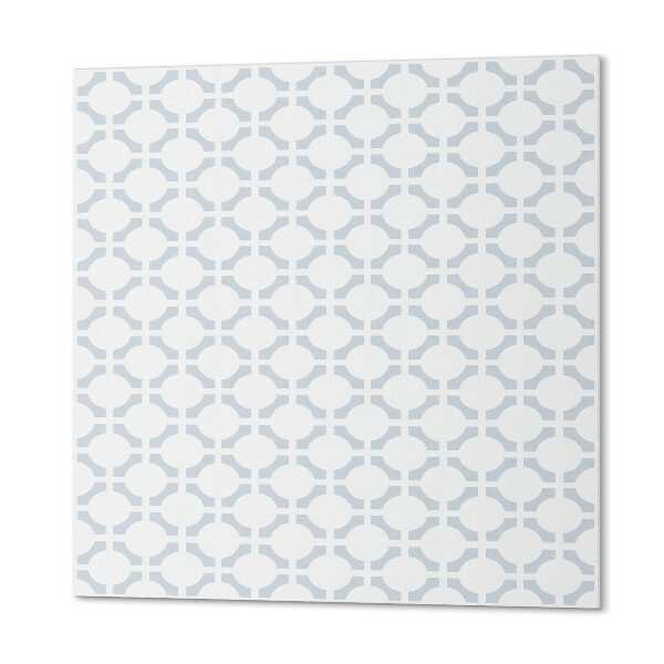 Carreaux de vinyle auto-adhésifs Motif ovale de style géométrique
