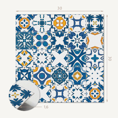 Carreaux pvc Mosaïques élégantes dans l'agencement