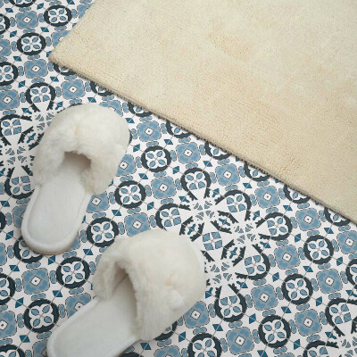 Carreaux vinyle Motif abstrait carrelé