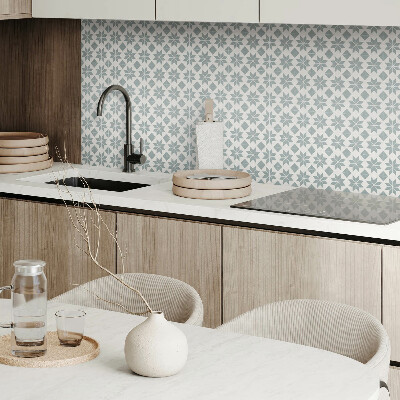 Carreaux vinyle Motifs floraux géométriques