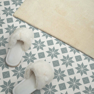 Carreaux vinyle Motifs floraux géométriques
