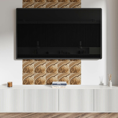 Carreaux pvc Motifs organiques en bois