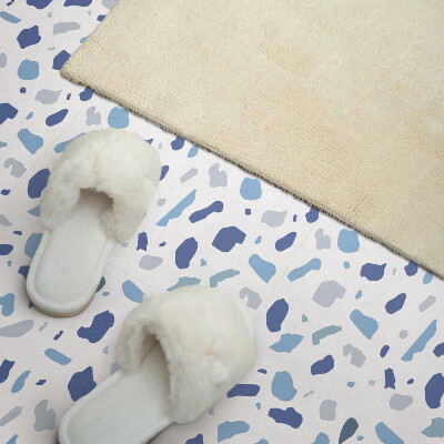 Carreaux vinyle Motif à pois de style abstrait