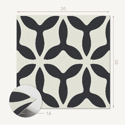 Carreaux vinyle Design moderne avec ailerons