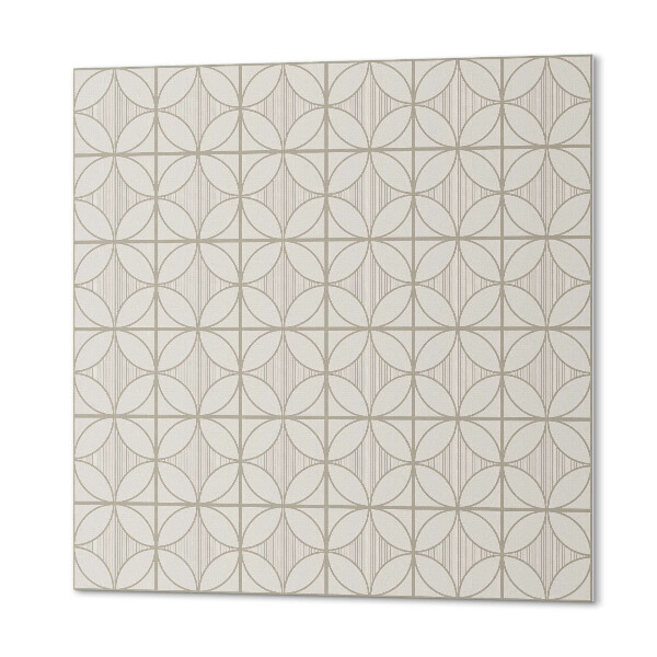 Carreaux vinyle Géométrie avec des cercles dans une version moderne