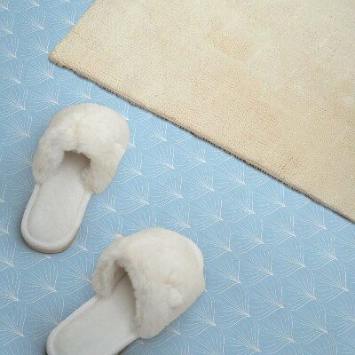 Carreaux vinyle Des vagues dans un motif doux