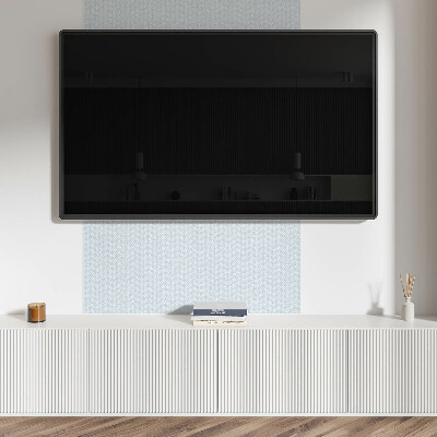 Carreaux de vinyle auto-adhésifs Motif en zigzag avec détails linéaires