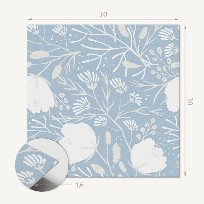 Carreaux vinyle Motif de fleurs